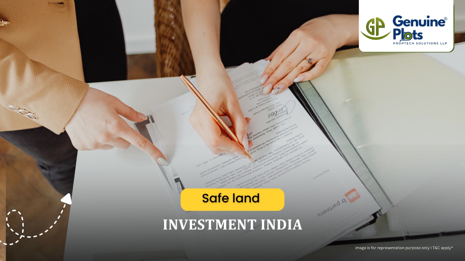 Safe land investment India